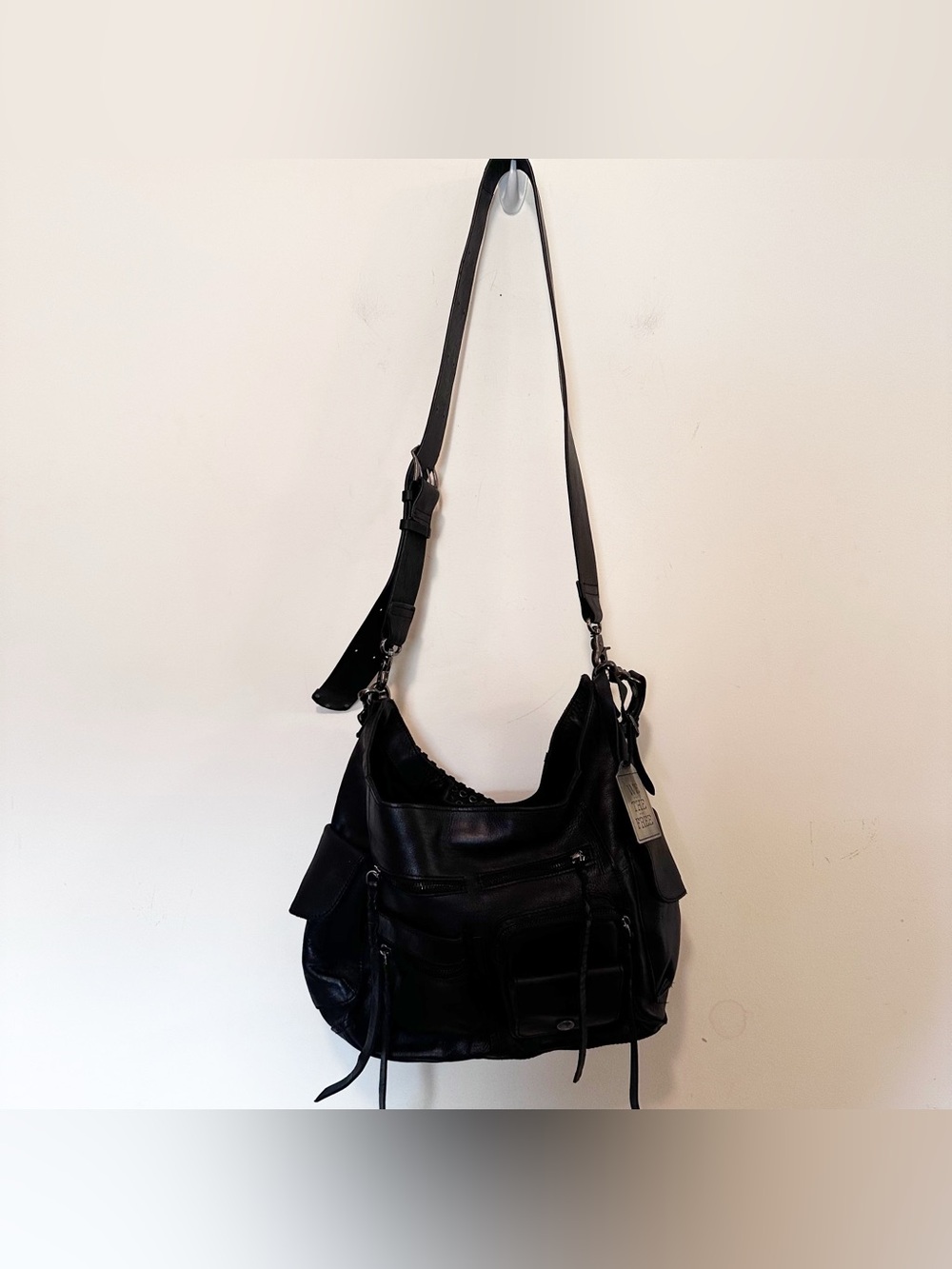 Free People We The Free Ledger Leather Bag - Picture 11 of 15